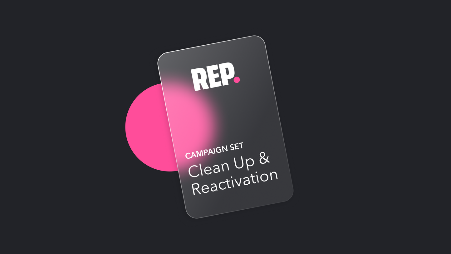 Clean Up & Reactivation Campaign Series