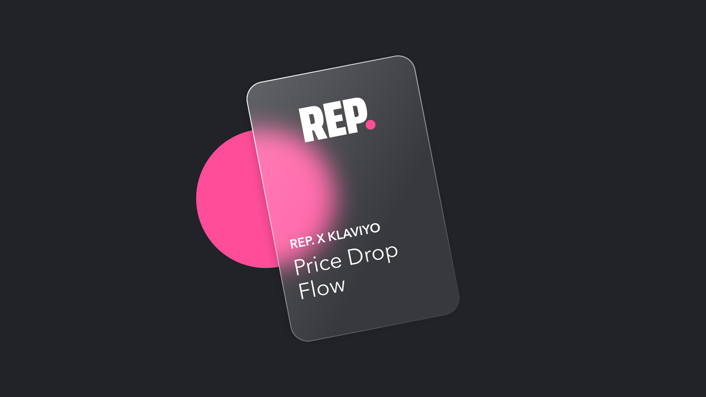 Klaviyo Price Drop Flow